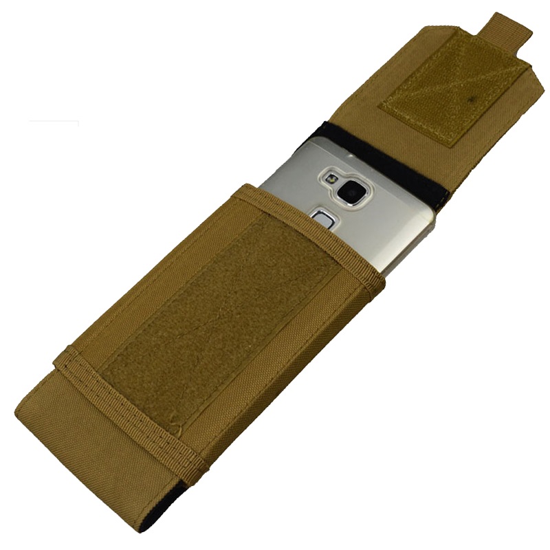 Bolsa de cintura tática militar molle cinto de telefone celular