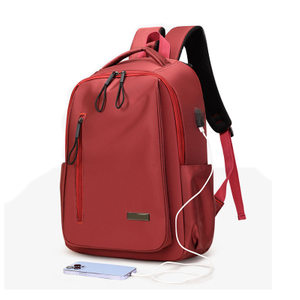 Mochilas simples de moda, mochilas usb de negócios de computador de viagem