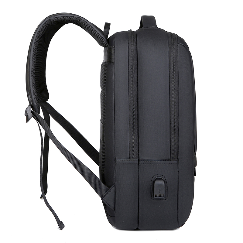 Mochilas usb de viagem para laptops de negócios finos e duráveis ​​de 15,6 polegadas