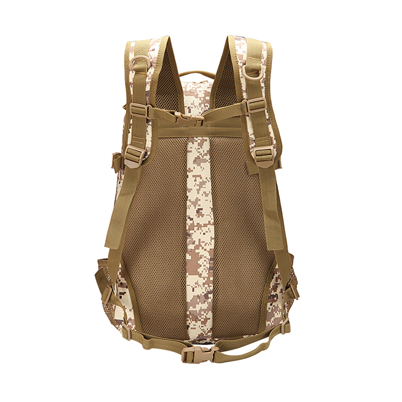 Mochila saco de camuflagem tática durável para câmera digital deserto