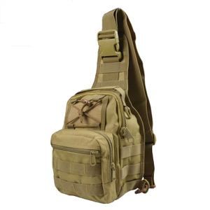 Mens sling mochila crossbody camuflagem bolsa de peito mensageiro