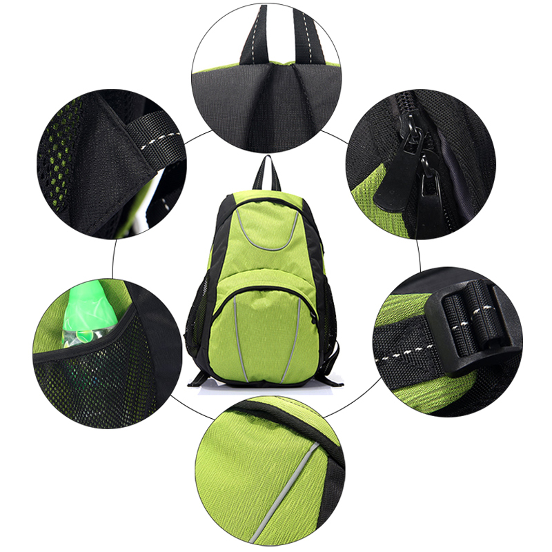 Mochila ecologicamente correta para viagem de nylon de futebol mochila esportiva personalizada