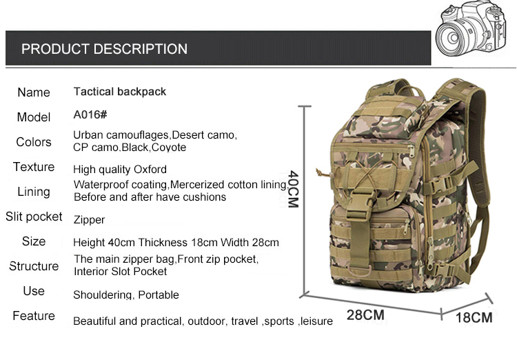 Alpinismo caminhada mochila grande bolsa camuflagem impermeável