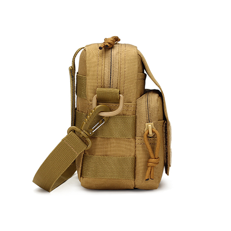 Bolsa de ombro camuflada à prova d'água de mão tático mini crossbody