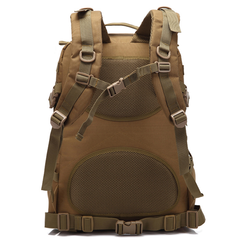 Grande mochila militar tática de camuflagem molle de caminhada 3 p