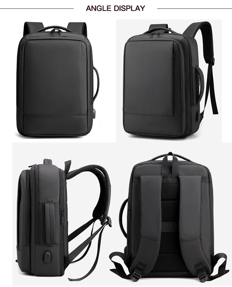 mochila de estudante ao ar livre para laptop personalizado com usb