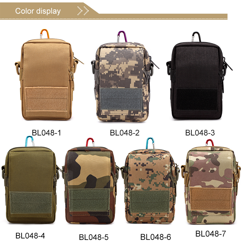 Bolsa de telefone de camuflagem tática bolsa de cinto do exército bolsa de cintura