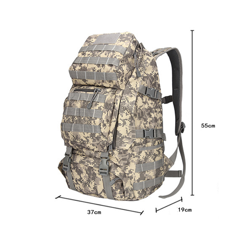 Mochilas do exército camping mochila militar camuflagem de viagem ao ar livre