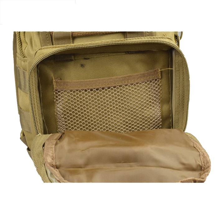 bolsa de peito transversal de ombro multifuncional à prova d'água de camuflagem