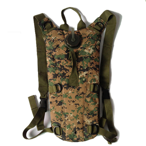 Mochila de água de hidratação militar bolsa de camuflagem durável para viagem
