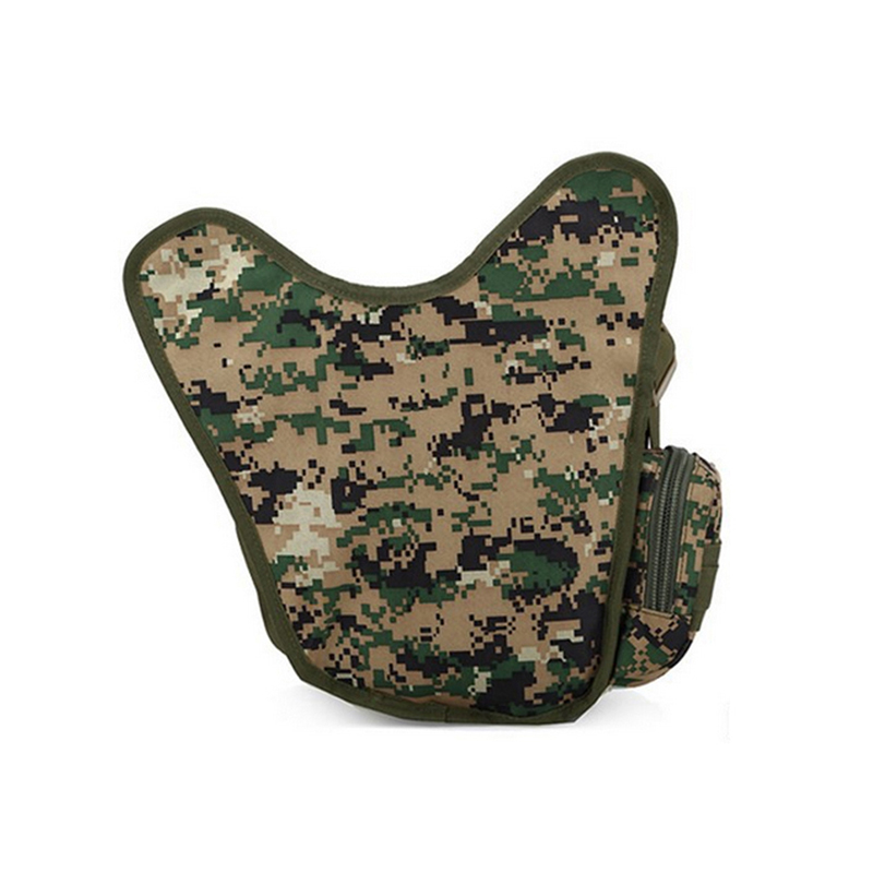 Bolsa de sela de camuflagem de mensageiro de viagem de motocicleta tática militar