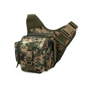 Bolsa de sela de camuflagem de mensageiro de viagem de motocicleta tática militar