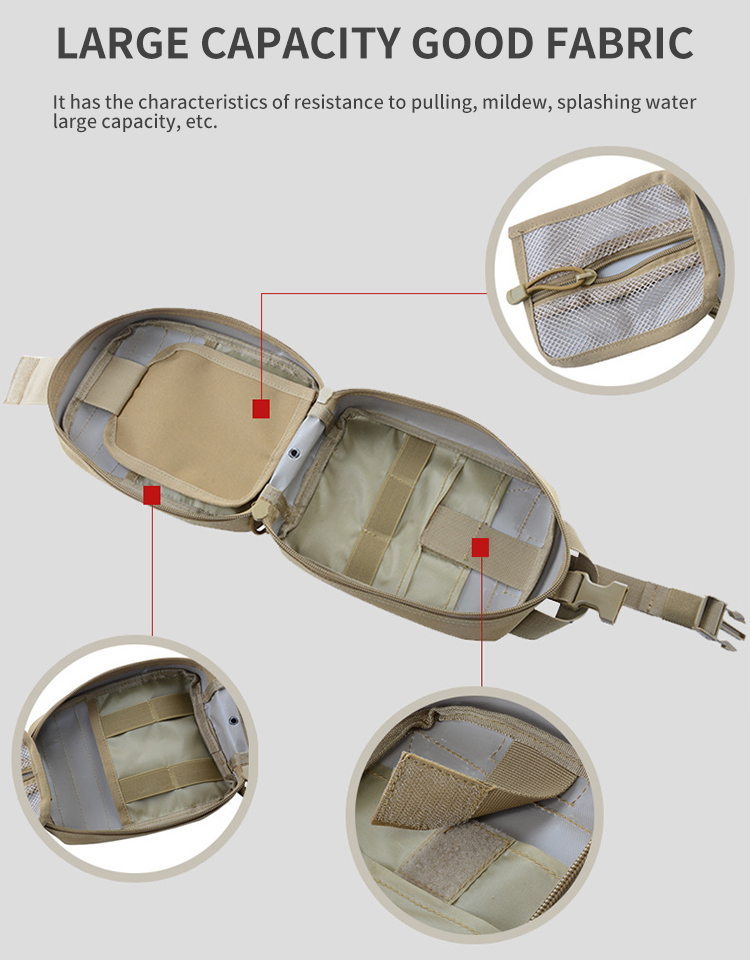 Bolsa médica tática militar bolsa de primeiros socorros