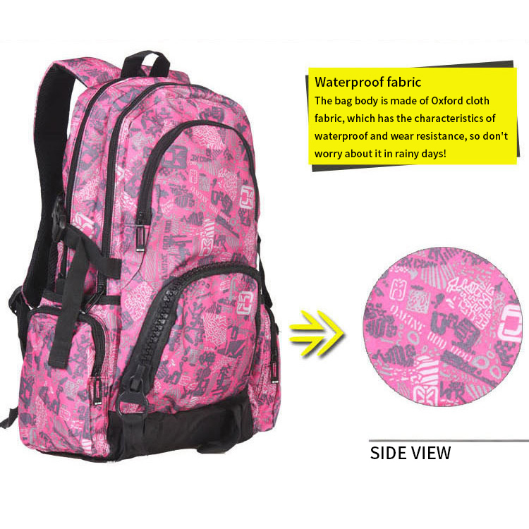 Lazer Travel Student School School Fabricantes Bolsa de mochila personalizada 