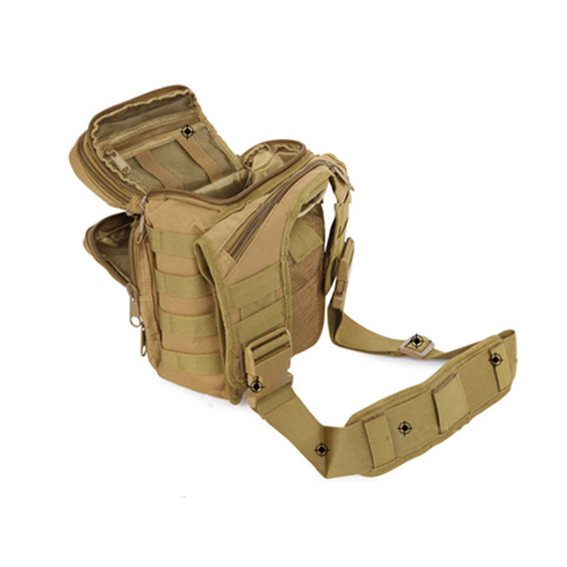 Bolsa de ombro militar tática camuflagem bolsa de sela