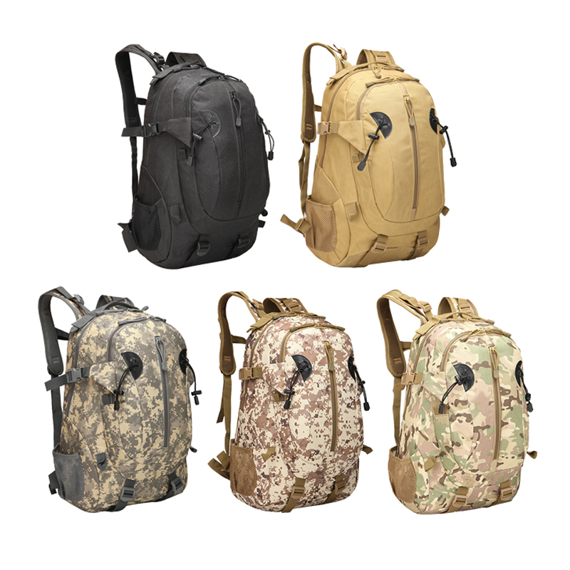 Mochila saco de camuflagem tática durável para câmera digital deserto