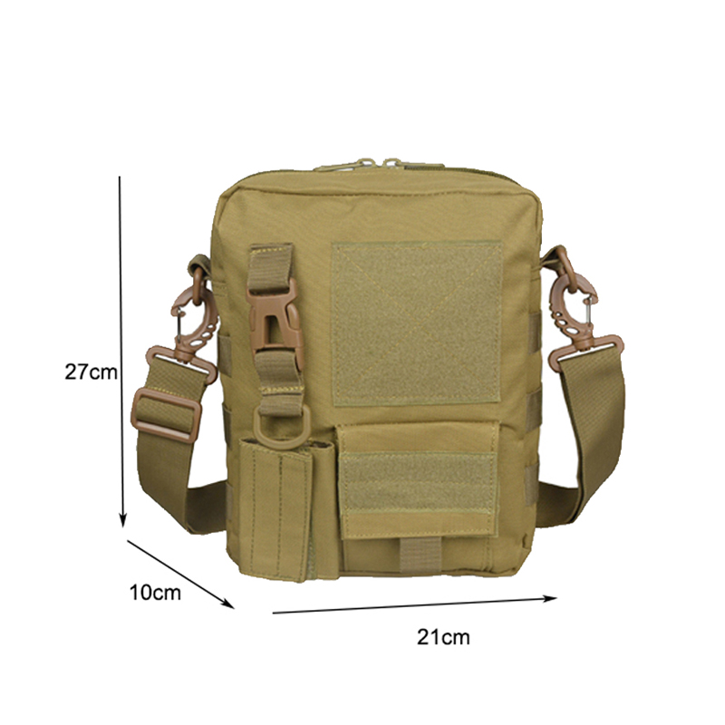 Bolsas militares táticas de ombro molle camo duráveis