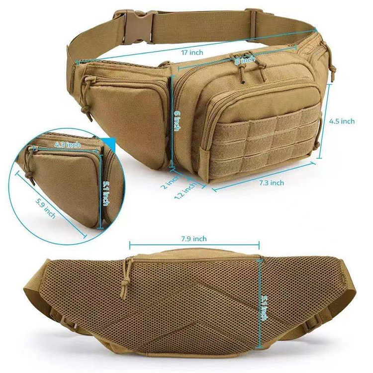 coldre de arma de tiro ao ar livre tactcial carry fanny pack